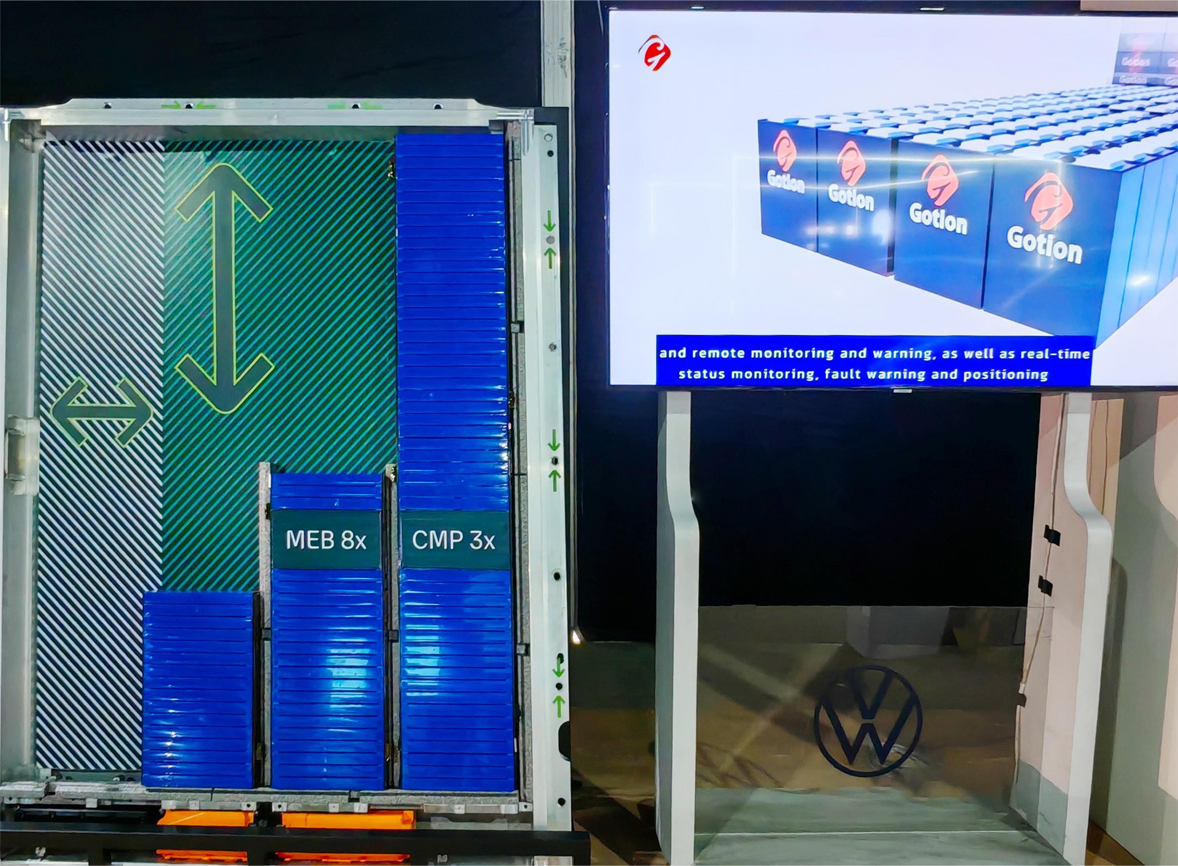 國軒高科與大眾攜手亮相馬來西亞汽車展，展示Unified Cell電池包